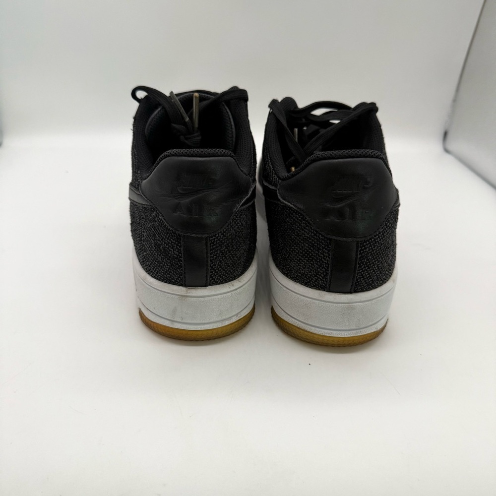 Nike Air Force 1 Flyknit Black sneakers Men’s Size 13 - Picture 7 of 12